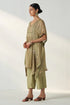 Rabya Green Kaftan Pant Set